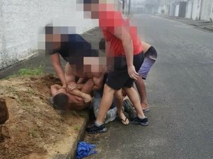 Crossfiteiros detém homem praticando ato obsceno em rua de Arapiraca