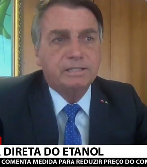 Em meio a tensão política, Bolsonaro critica governadores durante entrevista