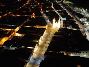Prédios do Centro Histórico de Penedo ganham iluminação cênica