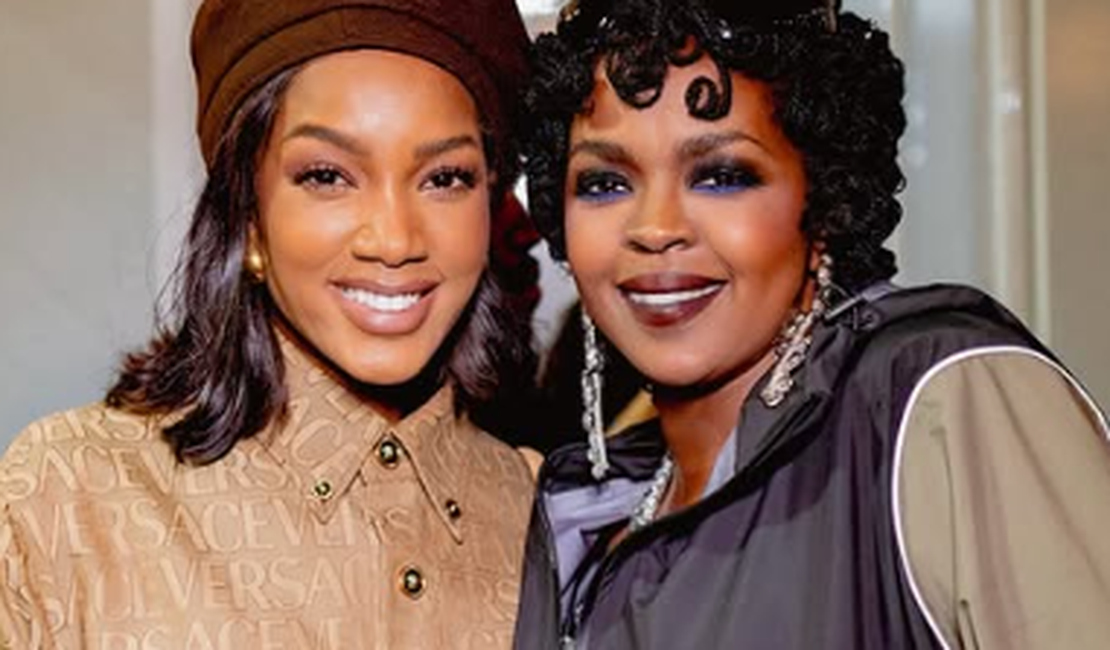 Iza posa com Lauryn Hill e se declara: 'Boba até agora'