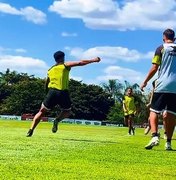 ASA treina no CT do Vila Nova e terá desfalque para enfrentar o Goiatuba