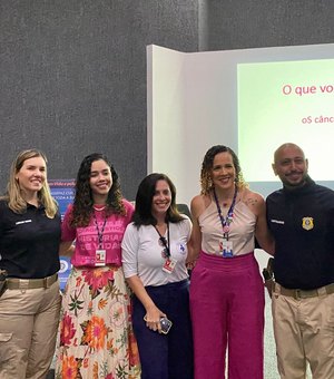 PRF realiza evento alusivo ao Outubro Rosa, em Alagoas