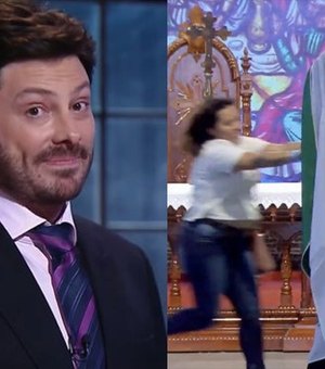 Danilo Gentili é criticado ao fazer piada com padre Marcelo Rossi e reage