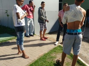 Jogadores de time de futebol sofrem acidente quando viajavam para Rio Largo