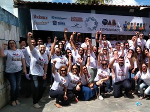 Manoel Teles abraça o OAB na Comunidade e surpreende Subseção