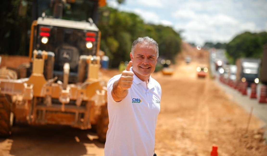 Nos Transportes, Renan Filho teve desempenho três vezes melhor que Tarcísio