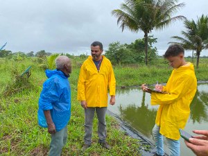 Após fortes chuvas em Penedo, técnicos da SEMADA iniciam levantamentos na agricultura