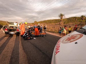 Colisão frontral deixa vítimas em estado grave no  Sertão alagoano