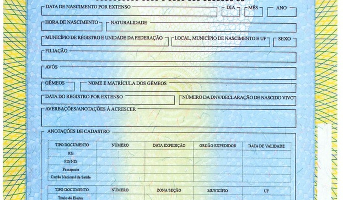 Registro de nascimento por pais menores de 14 anos deve ser comunicado ao MP