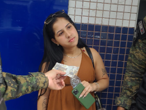 Arapiraquense é presa no interior do Ceará com R$ 2,1 mil em notas falsificadas