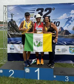 Arapiraquense, Carminha conquista seis medalhas de ouro no Rio de Janeiro