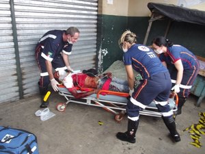 [Vídeo] Atentado deixa três pessoas feridas em Arapiraca