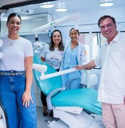 Prefeito Luciano Barbosa lança nova unidade odontológica móvel no povoado Pau D’Arco