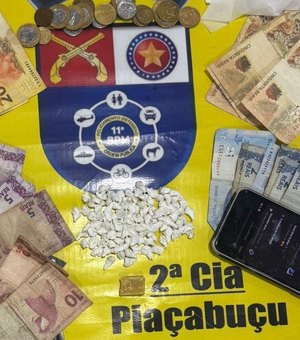 Suspeita de aliciar adolescente é presa por tráfico de drogas no Litoral Sul de Alagoas