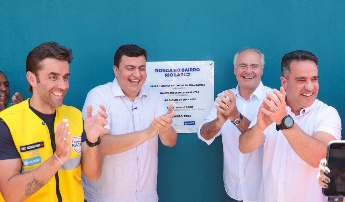 Rio Largo mais segura: Base do Ronda no Bairro é inaugurada no município