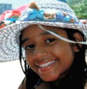 PC divulga foto de menina desaparecida em Maceió