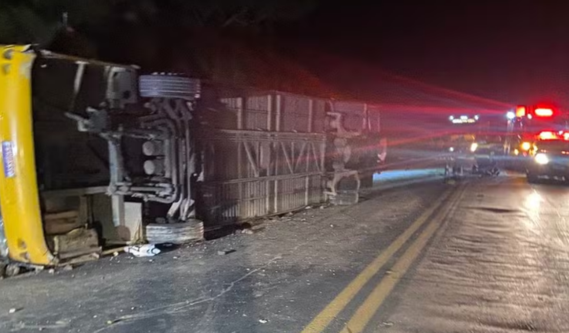 Motorista de ônibus que saiu de Arapiraca e deixou cinco mortos em MG é preso
