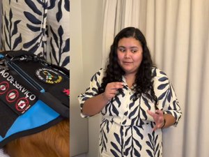Autista relata dificuldades com Latam após ter embarque negado com cão de serviço em Maceió