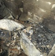 Incêndio atinge três residências em São Miguel dos Campos