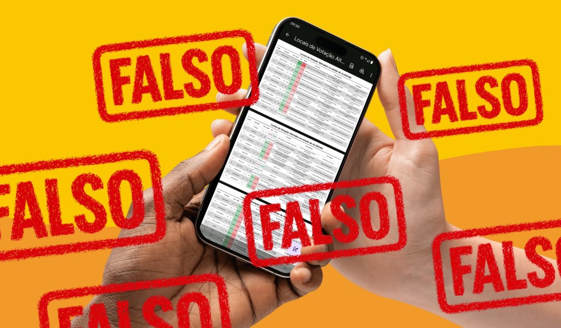 TRE/AL alerta para circulação de lista falsa sobre mudanças em locais de votação no 2º turno