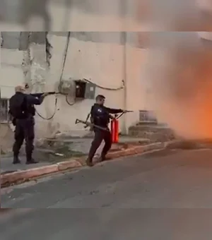 Morador grava confronto que fechou Avenida Brasil: 'Muito tiro'