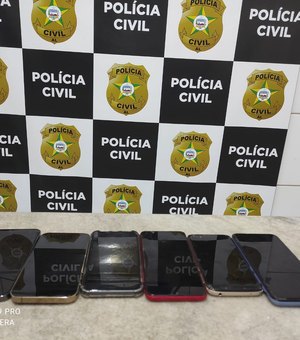 Homem é autuado por receptação de aparelhos celulares em Maceió