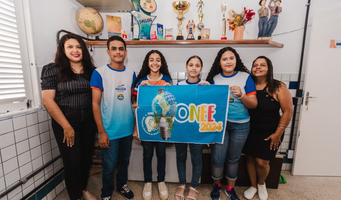 Estudantes de escola municipal de Maceió conquistam medalhas em olimpíada científica