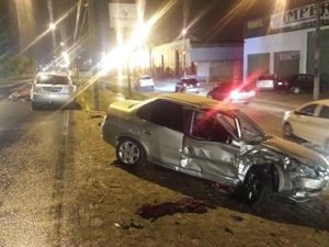 Acidente entre veículos deixa cinco feridos na Via Expressa, em Maceió