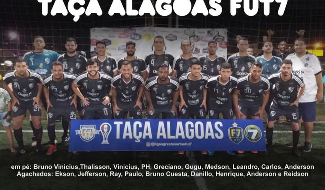 Time arapiraquense de Futebol 7 disputará torneio com campeões de Pernambuco e Alagoas