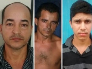 Operação policial prende três acusados de homicídios no interior
