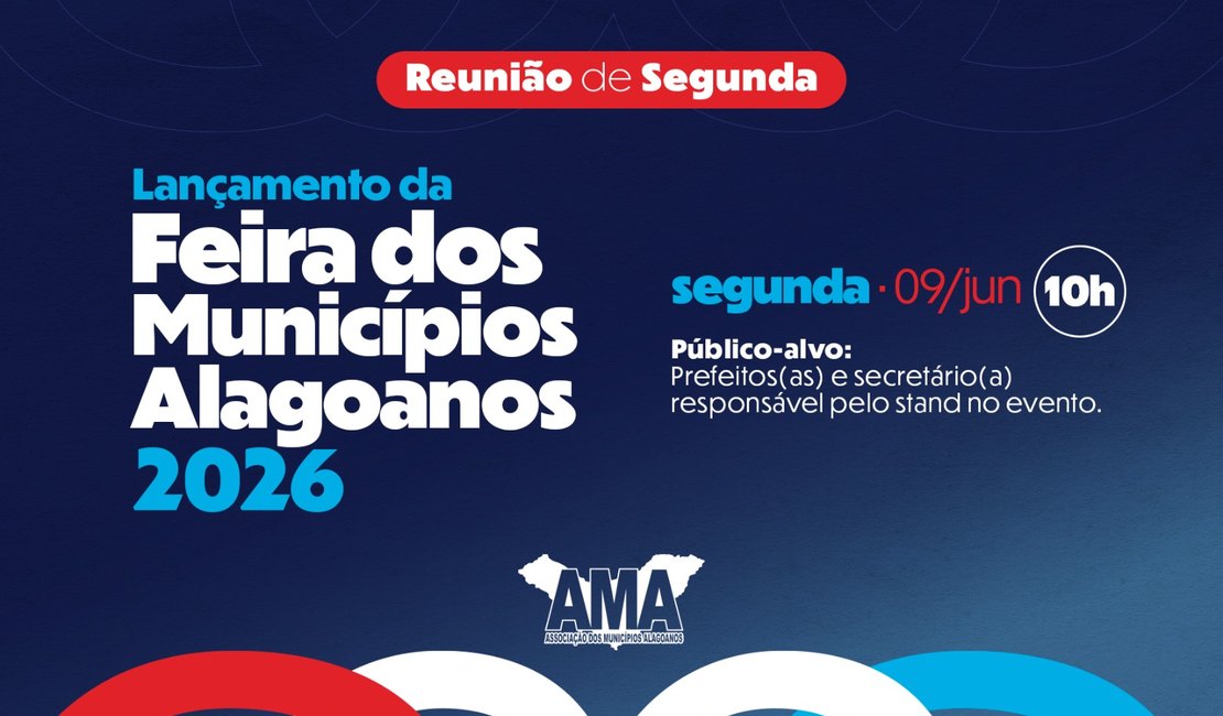 AMA confirma retorno da Feira dos Municípios para 2026