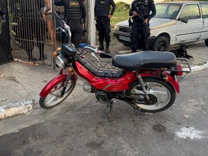 Suspeito de crime de receptação de motocicleta é preso em Maceió