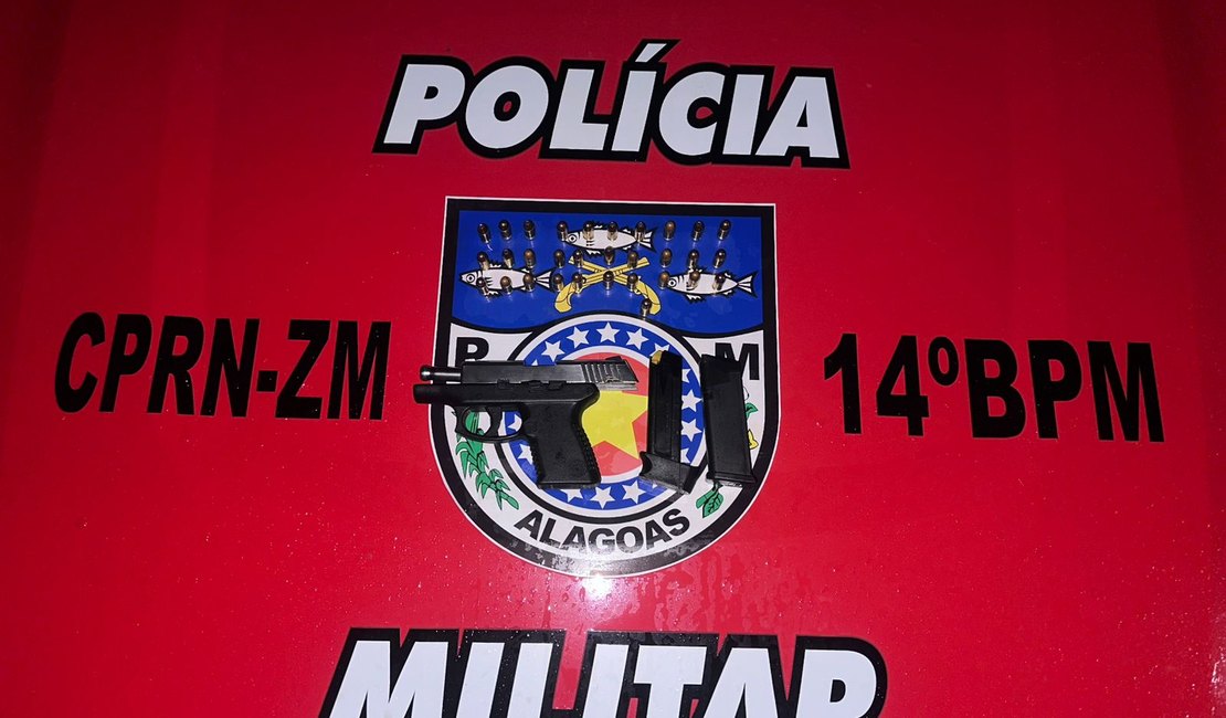 Jovem ameaça borracheiro e é preso com pistola no município de Flexeiras