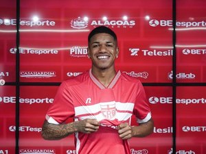 CRB apresenta oficialmente o lateral Wilian Bahia