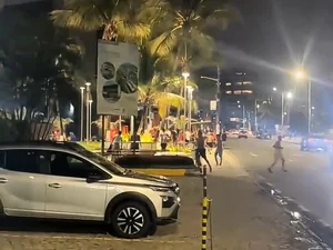 Arrastão causa pânico entre turistas e moradores na orla de Ponta Verde