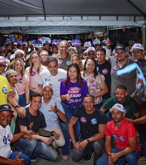 Renato Filho e Fátima Canuto inauguram comitê em Atalaia e intensificam campanha nas ruas