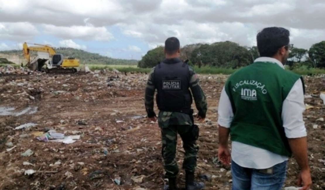 IMA interdita lixão de Rio Largo por irregularidades ambientais