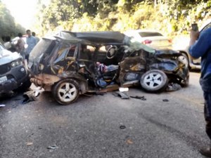 Acidente na AL-415 deixa um morto e dois feridos