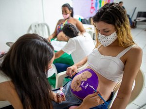 Gestantes atendidas pela Assistência e Saúde têm dia especial no Cras Dom Adelmo