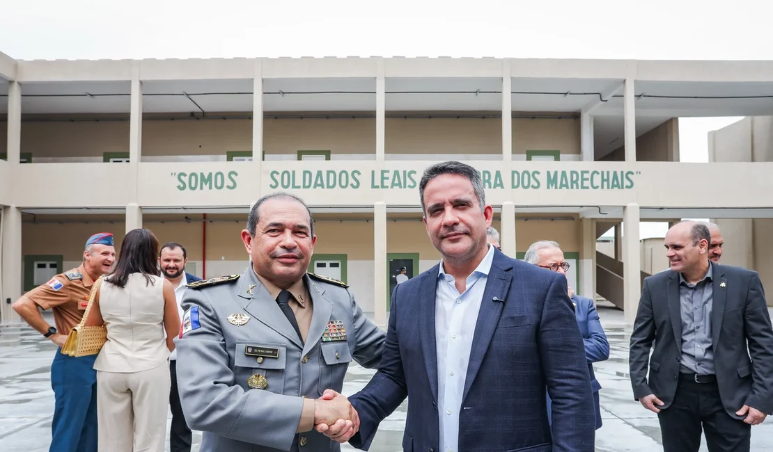 Paulo Dantas inaugura requalificação do quartel da Polícia Militar de Alagoas