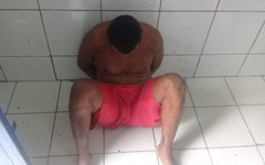 Suspeito foi encaminhado à Central de Flagrantes