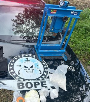 Bope cumpre mandado de prisão e apreende drogas e colete balístico no Pilar