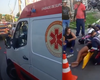 Colisão entre motocicletas deixa mulher ferida na Av. Durval de Góes Monteiro