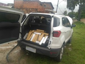 Homem é preso e adolescente apreendido com 30 kg de maconha em Maceió