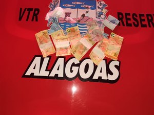 Jovem é preso acusado de tráfico de drogas no município de Joaquim Gomes