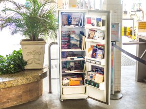 Projeto de incentivo à leitura precisa da doação de carcaças de geladeira