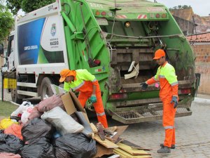 Prefeitura cobra soluções para normalizar coleta domiciliar em Maceió