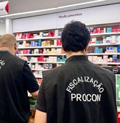 Procon flagra farmácias sem farmacêuticos e com produtos vencidos em Maceió