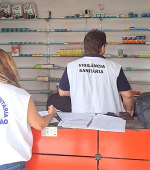 Vigilância Sanitária interdita farmácia por venda irregular de medicamentos