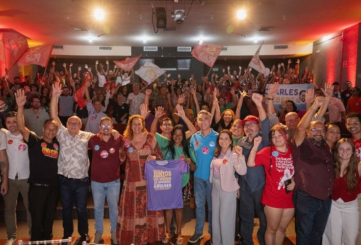 Mesmo com vice bolsonarista, Tio Rafa é recebido com alegria pelos comunistas de Maceió